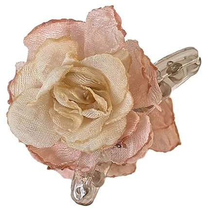 YUPEIUKLI Pince à Cheveux pour Femme Tissu Fleur Griffe Pince mâchoire Pinces antidérapant Cheveux saisir r Barrettes Femmes Cheveux ShapeTool