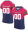 Personalisiertes American Football Trikot mit Namen Nummer Kurzärmelig Benutzerdefinierte Herren Sporthemden Trikot Atmungsaktiv Personalisierte Fußballtrikots Shirt für Frauen Männer Jugend Kind