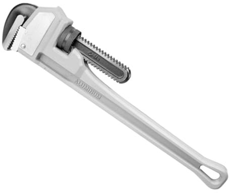 TANIASHOP Chiave Giratubi Modello Americano Regolabile in Alluminio Ultra Leggero Chiave a Pappagallo idraulica Chiave inglese Gira Tubo (24 - 600mm)