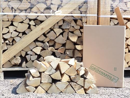 gruenwaren jakubik 180 kg trockene Eiche, Kaminholz Brennholz Feuerholz Hartholz ca. 30 cm