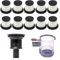 Set di filtri HEPA per aspirapolvere portatile senza fili YTWO 10kPa 150W (C)