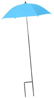 Dualoai Parasol de Jardin Polyvalent pour Plantes D'extérieur, Bleu