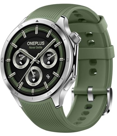 OnePlus Watch 3 47 mm Bluetooth Grün (Emerald Titanium)