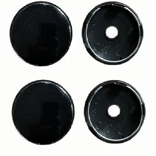 4 Stück Nabendeckel für Ford Focus MK4 2018-2024, Felgendeckel Radkappen Wasserdicht Staubdicht Radzierblende Radnaben Abzeichenaufkleber,E