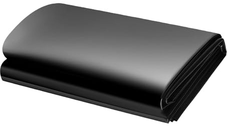 PSHYJUN Bache Bassin 900 x 1500 cm Robuste Doublure à Membrane Préformée Plier Inodore pour Fleurs Jardiniers Serres Bassins, Noir