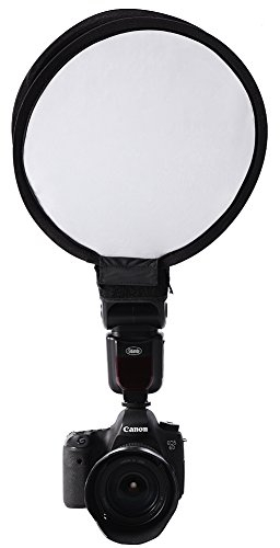 VBESTLIFE Mini Light Box tondo, Softbox Photo Studio Kit di illuminazione 30cm / 40cm Comaptible per la maggior parte dei flash da Camera ecc(S)