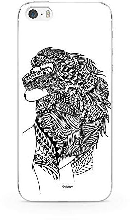 ERT GROUP mobile phone case for Apple Iphone 5/5S/SE original and officially Licensed Disney pattern Simba & Friends 006 optimally adapted to the shape of the mobile phone, case made of TPU