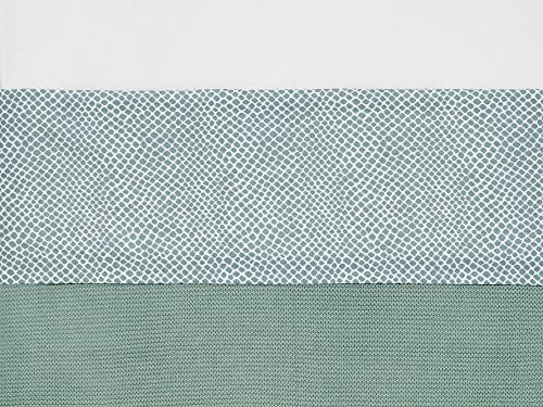 Jollein Snake, 100 cm Länge x 75 cm Breite, Aschgrün