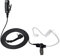 HYS Walkie Talkie Auricolare compatibile con Motorola DP1400 CP200 CP040 GP300 GP88 CLS1110 XT420 XT460 Radio Covert Air Acoustic Tube, PTT con microfono (nero)
