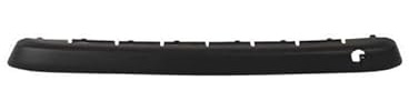 Moulure de pare-choc avant centrale noir compatible avec Peugeot 207 depuis 2009