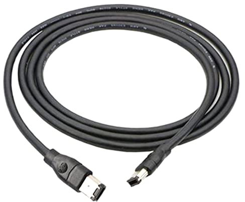 ezqnirk 1 unids 0.6m 1m 1,8m 3m 5m IEEEE1394A Cable de datos IEEE 1394 6 Pin a 6Pin Cámara industrial Cable FireWire 800 Mbps,3m