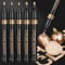 Art Liquid Copper Chrome Markers, KERIFI Reflective Gloss Metallic Chrome Marker Set, Unique Bronze Mirror Marker Permanent, Touch Up Repair Paint Pen for Model Rocks Metal Glass Plastic, 5pack, 1-3mm