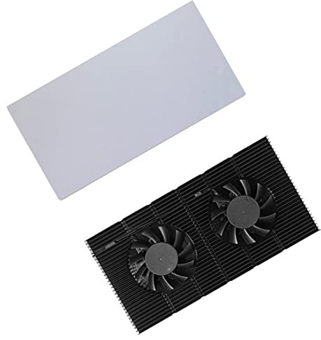 Graphic Card Backplane w/Fan Adjustable for RTX 3090 3080 3070 Series Card