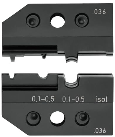 KNIPEX Crimpeinsatz für isolierte und nicht-isolierte Verbinder, 97 49 21