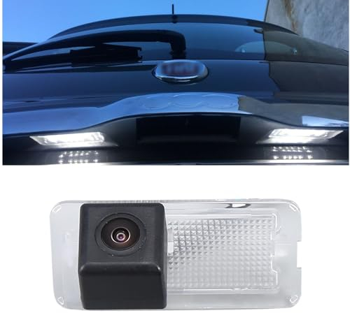 Berlingan Car Reverse Number Plate Light Camera Night Vision Waterproof Parking System Reversing Camera for Fiat 500 Twinair Abarth 500C 595C 695C 312C Linea 500X