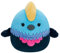 Squishmallows SQCR04136 - Melrose der Kasuar 30 cm, offizielles Kelly Toys Plüsch, superweiches Kuscheltier, Medium