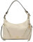 L.CREDI Hobo-Bag LARINA Damen-Umhängetasche 32x12x25 (kitt)