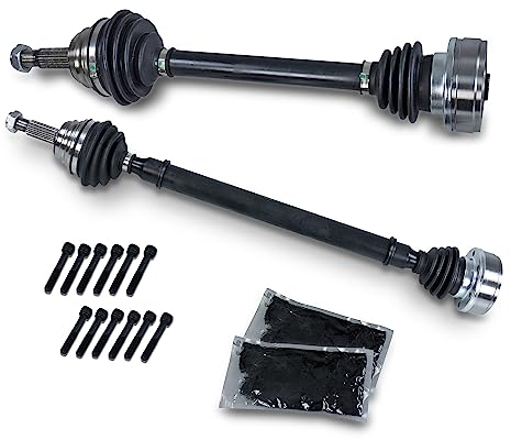 ATEC Germany 2x Antriebswelle vorne links & rechts Gelenkwelle, Kompatibel mit SEAT AROSA (6H1), VW LUPO I (6X1, 6E1), POLO (6N2)