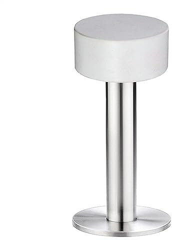 Self-Adhesive Home Floor Hardware Door Stoppers Rubber Stopper Non Punch Door Holder Door Stop (Color : White, Size : 60mm)
