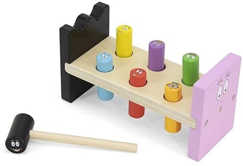 Label Label Barbapapa Houten Hamerbank