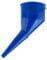 Fuel Funnel with Fine Mesh Filter and Handle for Easy Refilling - Thick Plastic Fuel Funnel for Petrol, Diesel, Oil, Ad-blue, Water, Screen Wash (Blue)
