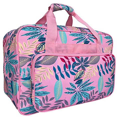 Generic Nähmaschinentasche mit viel Platz, Tragbare Aufbewahrungstasche für Reisen, Rosa