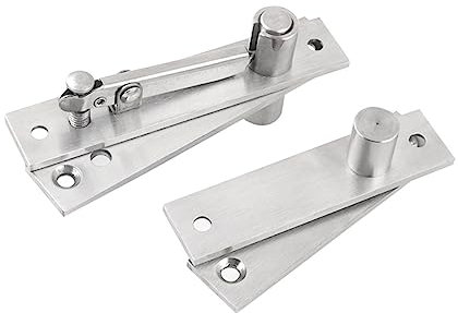 Veemoon 2 Pièces 360 charnières pour placards charnieres pour placards portail aluminium gond de portail pivot de porte charnière pour porte arbre caché Arbre de porte Faire tourner