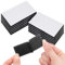 WINKIO 20 Stück 30mm×50mm Klettband Selbstklebend Extra Stark，Doppelseitig klettverschluss selbstklebend, Schwarz Selbstbefestigendes klebepads，Breit Selbstklebendes Klebepad