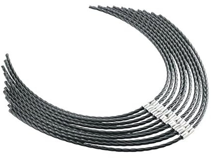 10 stücke Spule Linie Gras Strimmer Linie 3,5mm Kunststoff 38 cm for Bosch AFS 23-37 F016800431 Garten freischneider Rasenmäher Zubehör