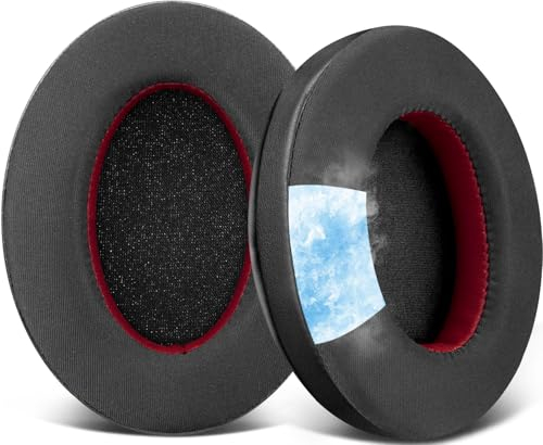 SOULWIT Gel Refrigerante Almohadillas para Razer Barracuda/Barracuda X/Barracuda X Chroma Auriculares (No se Ajustan a Barracuda Pro), Cojines Cascos con Espuma Aislante del Ruido