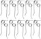 eMagTech 10 paia di molle resistenti in acciaio inox per scarificatore elettrico compatibile con Wolf-Garten VS 302 E VA 303 E, 10 molle a destra, 10 molle a sinistra
