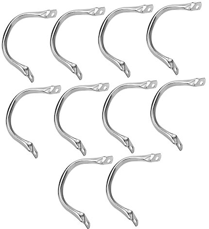 Garneck 10stücke Ersatz Topfgriffe Aus Edelstahl Für Töpfe Und Pfannen Topfohrgriffe Für Kochgeschirr Installieren Wechseln Praktisches Küchenzubehör