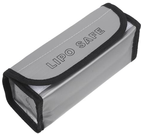 Gadpiparty Lipo Batterie Aufbewahrungstasche Feuerfester Akku Schutzbeutel Für -ionen Batterien Leicht Und Tragbar Für Sichere Lagerung Und Organisation Von Mehreren Akkus