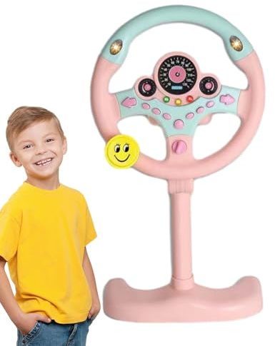 Senermter Lenkrad Kinder Spielzeug, Simulation Fahren Lenkrad Spielzeug Auto Spielzeug Für Kinder, Spielzeug Lenkrad Für Auto Rücksitz, Spielzeug Lenkrad Beifahrer