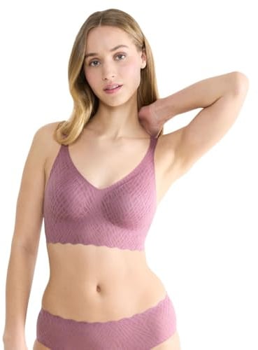 Sloggi Damen BH Zero Feel Bliss Bralette/ohne Bügel/mit Polsterung/Pull-On