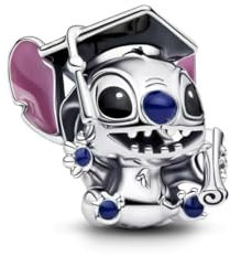 PHCLASY Alien Dog Graduation Charms-Anhänger Kompatibilität für Armband Schulabschluss Charm Women's