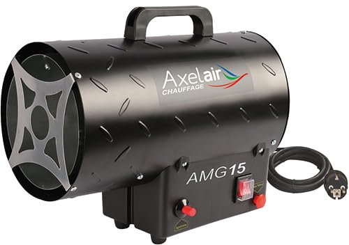 AXELAIR MOBILPRO - Chauffage de chantier mobile - Gaz 320 m³/h - 15kW - Matériel et aménagement d'atelier