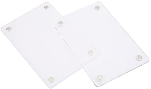 Acrylbilderrahmen, 3in Acryl -Acrylrahmen Acrylrahmen mit High Definition für Foto