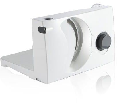 Foldable Meat Slicer Bread Slicer Folding Electric Food Slicers Cutting Thickness 0-15 Mm for Different Foods As Meat, Bread, Vegetables, Ham, Cheese 150W