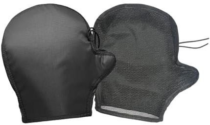 Gants de guidon moto - Matériau Oxford résistant, coupe-vent, isolés, design ergonomique | VTT, scooter, manchons de vélo, protection contre la chaleur et le froid, couverture solaire, sécurité g