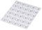 Happy Bananas Clear Self Adhesive Flat Topped Bumper Pads Stops Rubber Feet for Chopping Boards, Electronics, Glass, Crafts - 12.7mm x 3.5mm (30)
