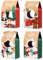 HEMOTON 16 Stück Keksverpackungen Weihnachten Keksschachtel mit Sichtfenster Keksdose Weihnachten Geschenkbox,20 x11x7 cm