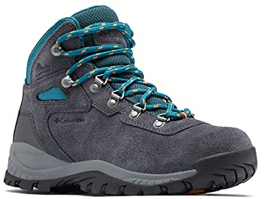 Columbia Femme Newton Ridge Plus Imperméable Amped Chaussure de randonnée, Shark River Blue, 41 EU