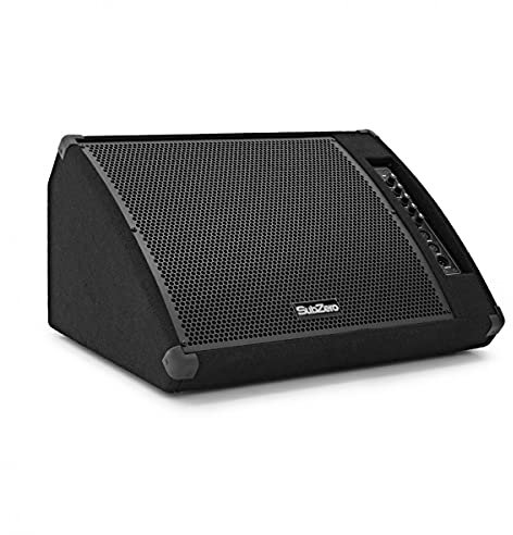 SubZero 260W 15 Active Floor Monitor with 3-Band EQ & Mic Input