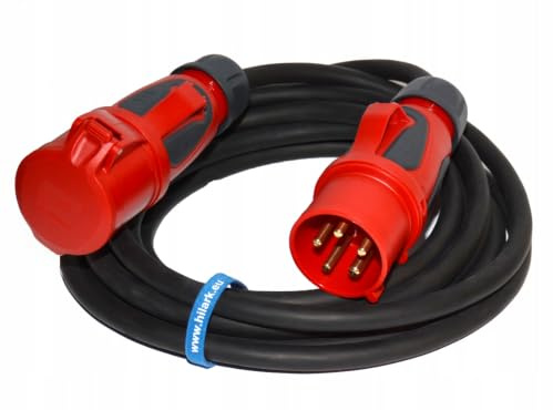 HILARK Cavo di prolunga H07RN-F 5x6 32A OnPD GRIP (5 metro)