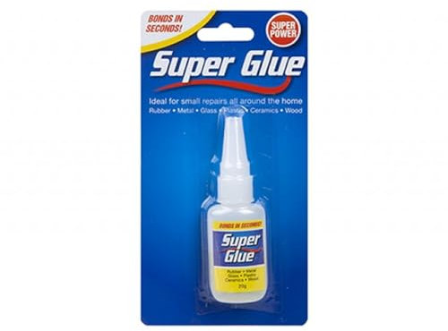 Ultra-Strong Super Glue - 20g Tube, 1 Piece - Instant Bonding for Glass, Ceramics, Metal & Wood, Home Repair Powerhouse