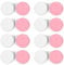 Dhoptical 8 x rosa Kontaktlinsenbehälter, tragbare Mini-Kontaktlinsen-Set, perfekt für Reisen und den täglichen Gebrauch