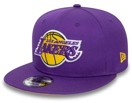 New Era 9Fifty Snapback - Cappellino NBA Los Angeles Lakers, Viola, S/M