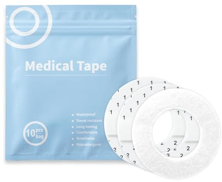 10pc Parches Sensor para sinocare iCan i3 Sensor Glucose, Monitor Glucosa Continuos