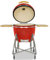 Kamado CL-29 Profi Keramik Grill Rot, Grilldurchmesser 72cm, Grillrostdurchmesser 62cm, BBQ Grillei Holzkohlegrill Grill Keramikgrill